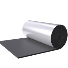 Foil Insulation Roll 5mm Self Adhesive Aluminium Reflective Thermal Sheet for Roof Wall Attic 1x3m