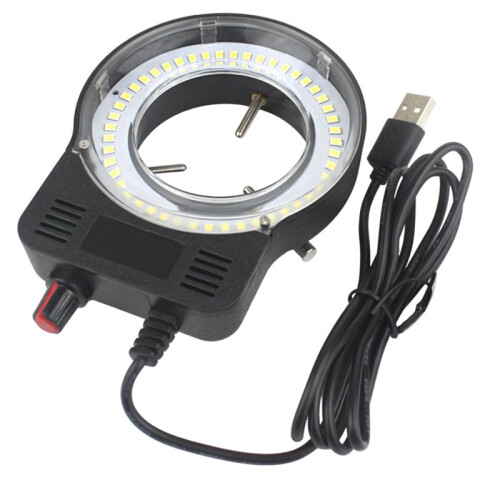 Illuminatore Ad  LED Regolabile da 48 Pezzi per Microscopi e Fotocamere, USB  5V