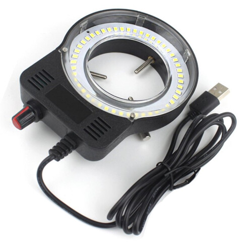 Illuminatore Ad  LED Regolabile da 48 Pezzi per Microscopi e Fotocamere, USB  5V 2