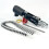 Automatic Screwdriver Chain Nail Gun Adapter for Electric Drill Woodworking Screwdriver Nozzle Power Tool Attachment 3