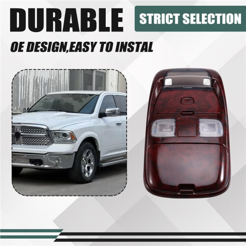 Console Reading Light RESET 55350657 55350660AF SN96TL2AA for  Ram 1500 2500 1998-2001 Front Dome Light Storage B 2