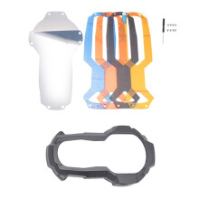 For R1250GS Adventure R1200GS LC ADV 2013-2023 Motorcycle Headlight Protector Lights Guard Cover Grey