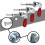Toggle Clamp Set,100kg Capacity,Push Pull Action Galvanized Iron Hand Tool, for Woodworking Welding Electronic Assembly 6
