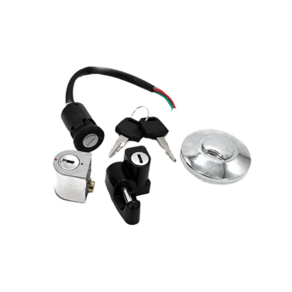 Motorcycle Ignition Switch Lock Handlebar Lock Fuel Tank Cap Lock Motorcycle Helmet Lock Motorcycle Accessories 6133752371051