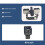 1-to-3 Cold Boot Bracket for DSLR Camera Photography Extension Accessories Gimbal Cage Base External Cold Boot Bracket 6