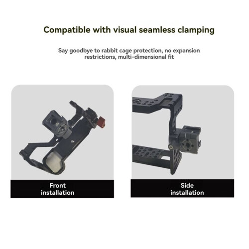1-to-3 Cold Boot Bracket for DSLR Camera Photography Extension Accessories Gimbal Cage Base External Cold Boot Bracket 2