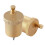 2 Pack 1/8 Inch Automatic Air Vent Valve, Automatic Air Bleed Vent, Float Valve for Hot Water Radiators Heating System 1