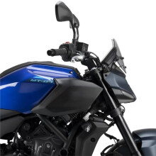 Motorcycle Front Windshield for MT-07 MT07 GEN4 2025-2026 Sports Touring Aerodynamic Visor Wind Deflector,A