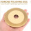 100 mm disc Wheel Diamond Wheel Sharpening To Cut Golden 7