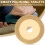 100 mm disc Wheel Diamond Wheel Sharpening To Cut Golden 6