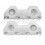 Car Front Bumper Bracket Retainer Bumper Holder 622243BA0A 622253BA0A for  Versa 2012-2018 4