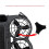 For  NEO 2 Foldable Height-Adjustable Tripod Scratch and Wear Resistant Landing Gear Protective Bracket Black 5