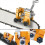 Chainsaw Sharpener for Saw Chain Sharpener, Sharpening Accessory Set C 3