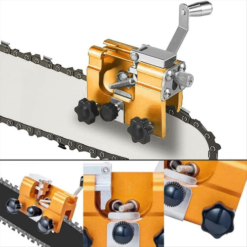 Chainsaw Sharpener for Saw Chain Sharpener, Sharpening Accessory Set C 2