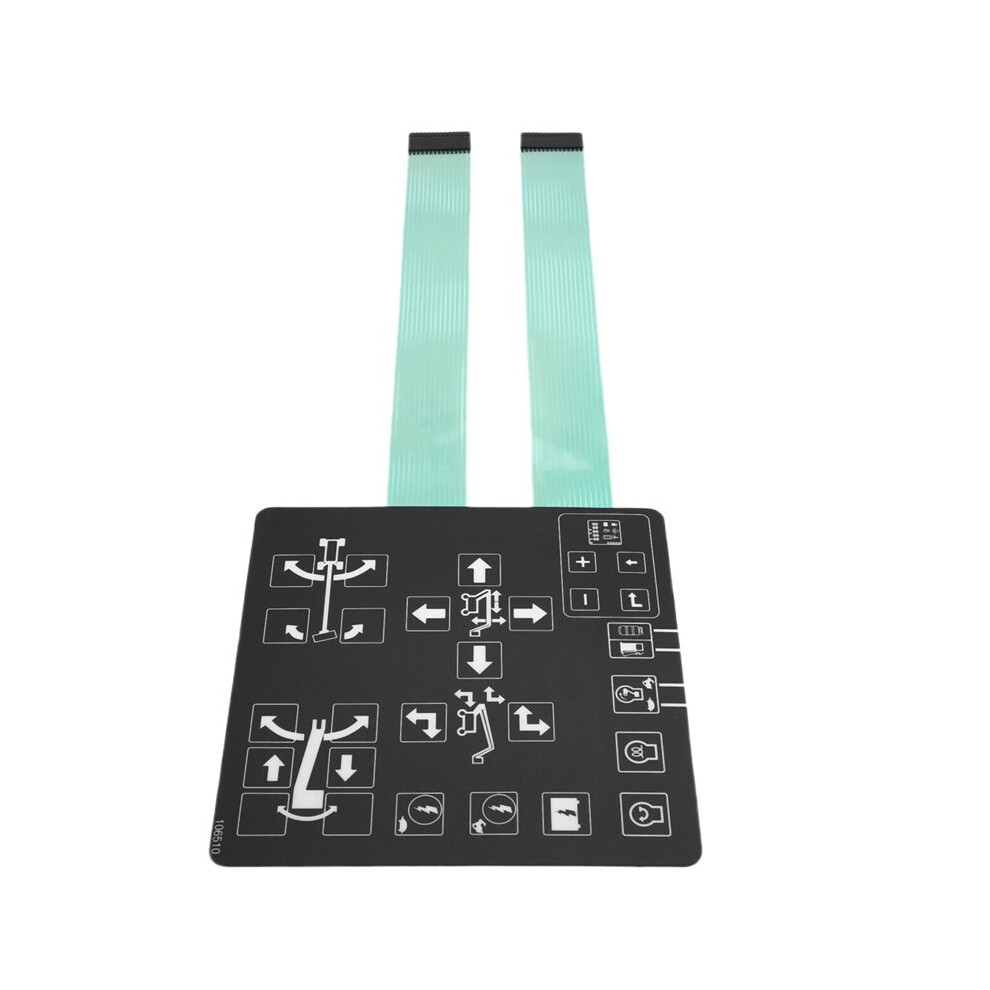 106510Gt Platform Boom Switch Membrane Control Decal 106510 For Genie Z80/60 Boom Lift Zx-135/70 Bottom Control Sticker 6131032323042