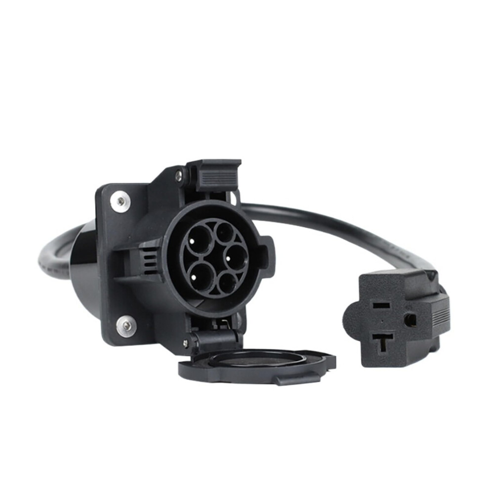 Ev Charger Adapter J1772 To Nema 515 Level 2 Fast Charging Plug For Home Electric Vehicles 9119770528933