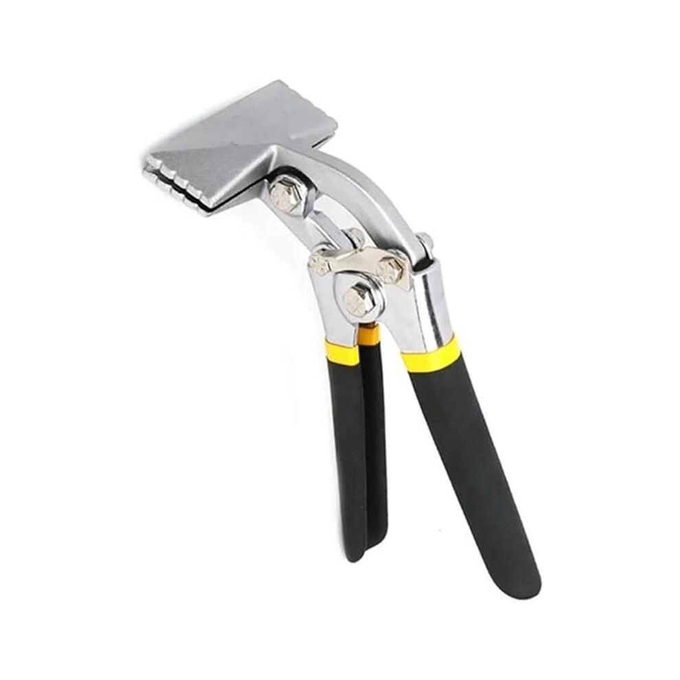 Sheet Metal Bending Pliers Hand Seamer Wide Jaw Elbow 80Mm Tools For Welding Clamps 6131186934286
