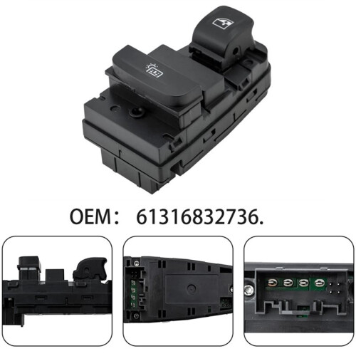 61316832736 Bouton de Commande de Lève-Vitre Électrique pour  Série 6 G32 1