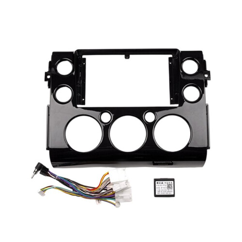 Car 9" Android Navigation Bezel Frame with Power Harness for  -Cruise 2007-2013 Radio Screen DVD Panel Cover