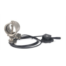 Manual Operation Motorbike Exhaust Control Valve 2inch 51mm Exhaust Control Valve - Can Be Welded / Waterproof Design