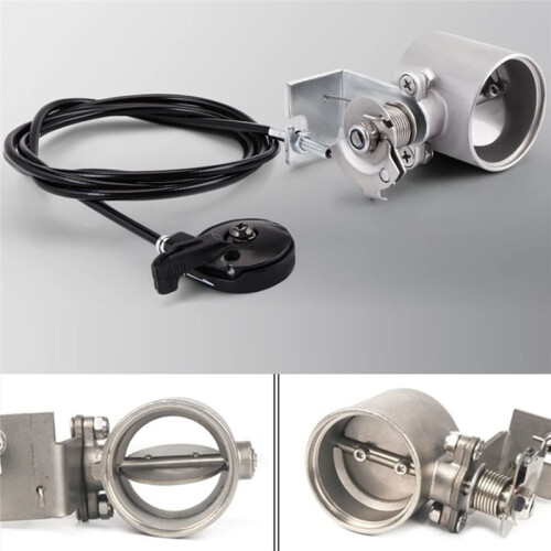 Soupape de Commande D'Échappement Manuelle pour Moto, 51 mm (2 Pouces) - Soudable / Conception Étanche 2