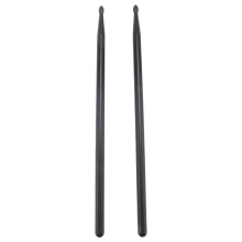 1 Paar 5A Nylon Trommelstoecke fuer Trommel Leicht und Professionell - Schwarz