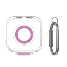 Ring Charger Protective Case for Ring Gen 4 Shockproof and Dustproof Case with Hook PURPLER