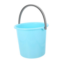 Plastic Water Bucket with Handle, Durable Mop Bucket for Cleaning, Laundry and Gardening