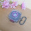 Ring Charger Protective Case for  Ring Gen 4 Shockproof and Dustproof Case with Hook PURPLER 5