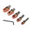 Violin Thumb Planing Making Tool with Adjustable Wrench Copper Finger 1