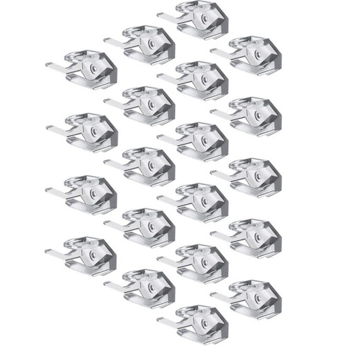20PCS Adhesive Hat Hooks for Wall Rack Baseball Minimalist Display Han