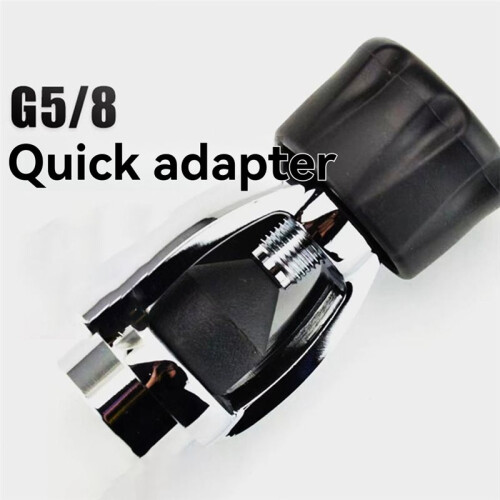 G5/8 Inflatable Adapter Diving Fire Cylinder Tank Adapter From Din to Yoke Efficiently 1