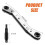 Service Wrench Set, 1/4Inch to 3/8Inch, Includes Hex Bit Adapters for Efficient Air Conditioning Repair Tool 6