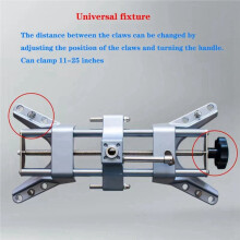 Car Four-Wheel Aligner Fixture Accessories Fits11-25"Front Wheel Aligner Fixture Clamp Special Tool Clamp Head 16MM
