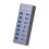 USB Hub USB 3.0 5Gbps Splitter with Individual OFF/  LED Indicator for Computer USB  Extender 7 1
