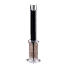Wine Opener Pneumatic Corkscrew with Ergonomic Grip for Quick Cork Removal, Black for Home Use
