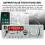 2x40w Wirelessly Decoding Board Color Screen for Singing Recording Call Losslessly Board with Remote Control 10