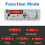 2x40w Wirelessly Decoding Board Color Screen for Singing Recording Call Losslessly Board with Remote Control 3