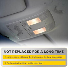 Interruttore per Luce di Lettura Sul Tetto 'Auto 26430-C990D per Sentra Altima 13-18 Custodia per Occhiali con Luce A Cupola