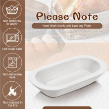 10 Pcs Wooden Dough Bowls Bulk Vintage Hand Carved Wood Dough Bowls Dining for DIY Home Crafts Making