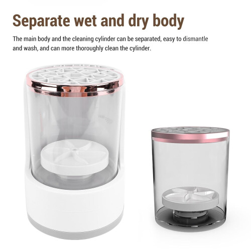 Electric Makeup Brush Cleaner with USB Power, 850RPM Fast Cleaning and Automatic Drying Function 2