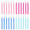 Paper Quilling Tools 24 Pcs Quilling Paper Slotted Tools Kit 4 Colors Rolling Multi-Function Needle Pen for Paper Flower 6