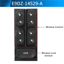 Interruptor Do Levantador de Vidro Elétrico E9DZ-14529-A E9DZ14529A para Explorer F-350 Mustang Taurus Tempo Mercury Sable Topaz
