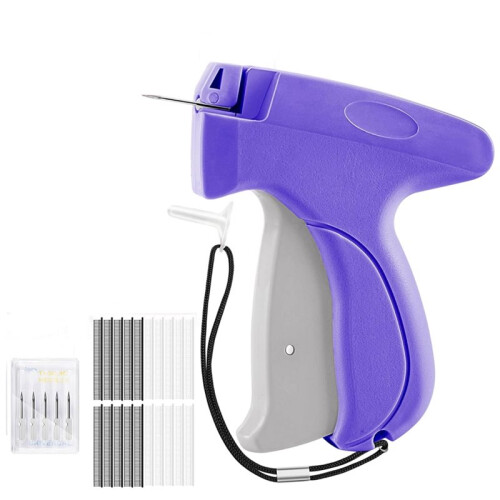 Handheld Stitch Tag Gun Quick Clothing Fixer ,Sewing Kit Includes Needle & Fasteners