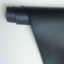 Leather Patch Dark Brown 9x52in Self Adhesive Waterproof for Furniture and Car Seats