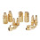 14 Pcs Quick Connect Brass Air Coupler and Plug Kit-Industrial Type 1/ 1
