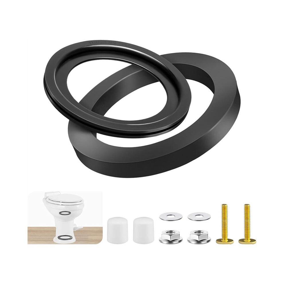 RV Toilet Seal Kit for Dometics 300 310 320 Series Toilets, Replace 385311652 RV Toilet Seal Kit