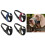 Adjustable Dog Muzzle for Medium Large Breeds Prevents-Black M 3