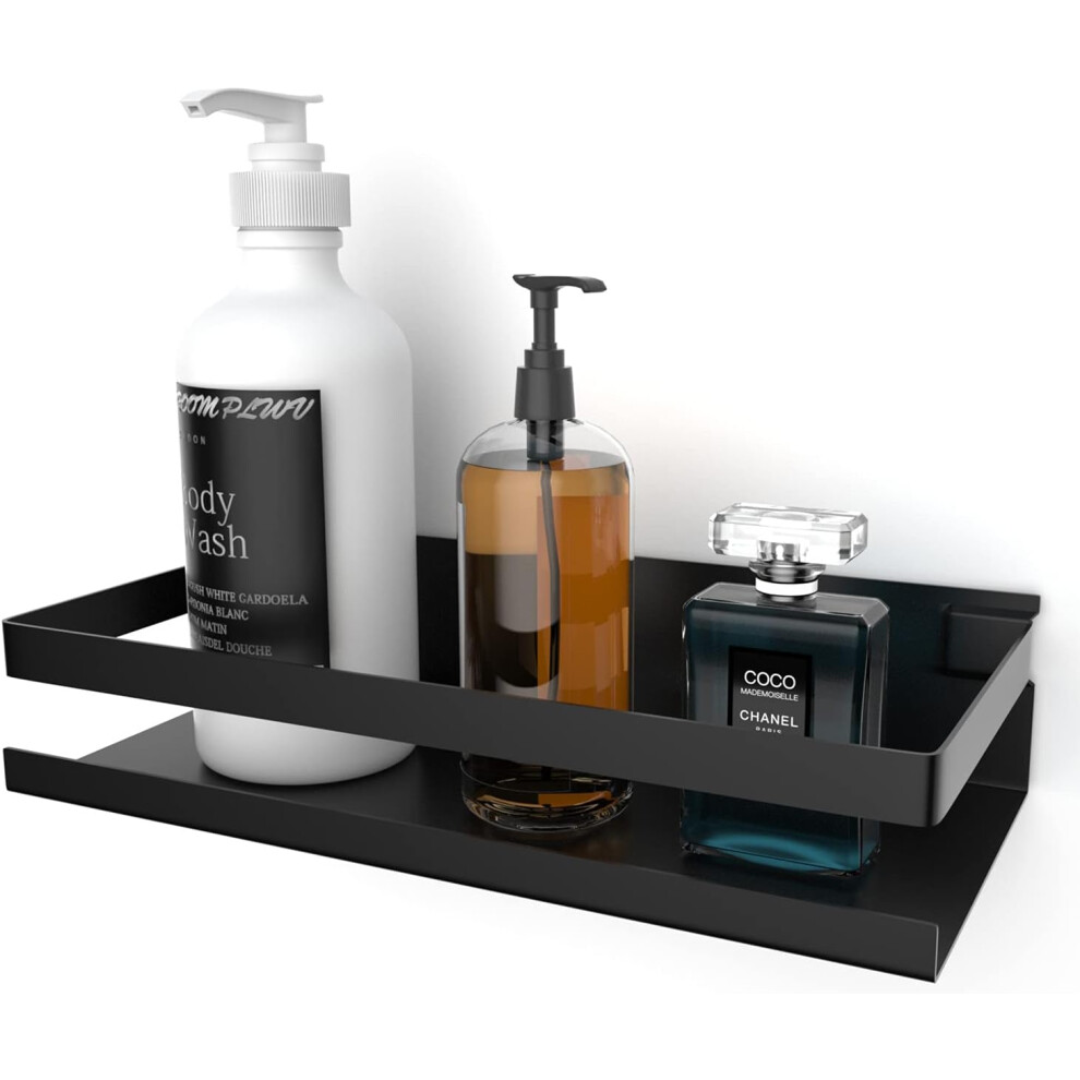 Luxurious Bathroom Shelf, Stainless Steel Floating Shelves Wall Mounted, Durable And Stylish Space-Saving Design, Easy Installation, Versatile Storage 9554910697726