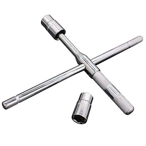 Wrench Tire Replacement Disassembly T-Type 17 19 21 23mm Labor-Saving 1